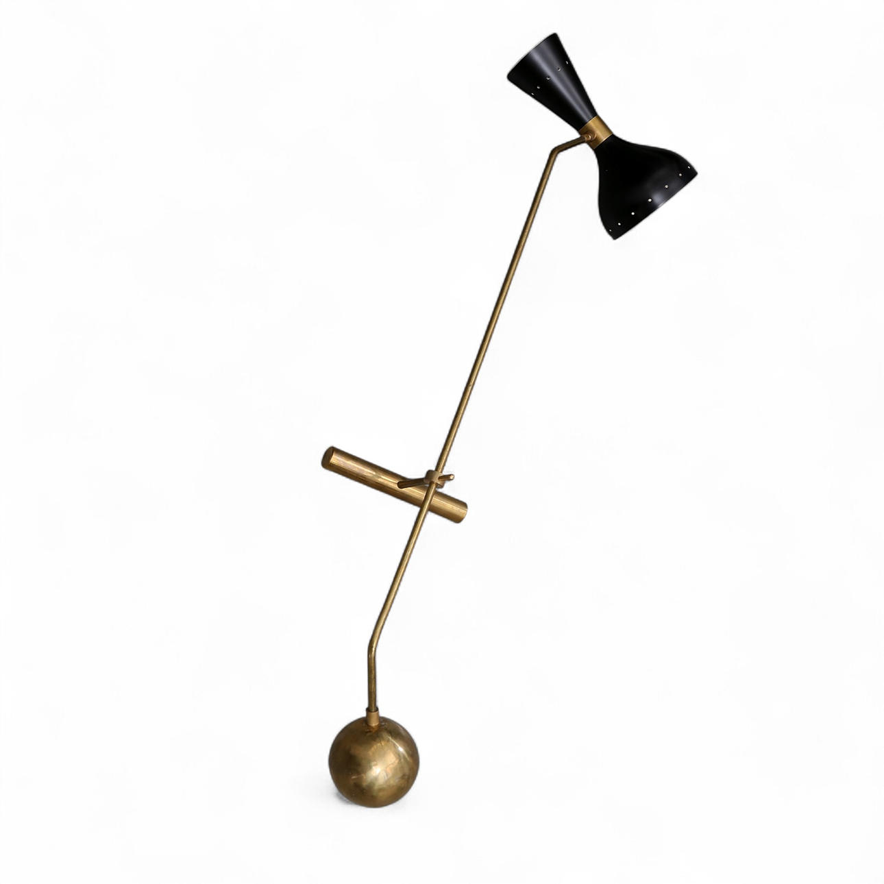 Tischlampe „Thunderball“, um 1970.