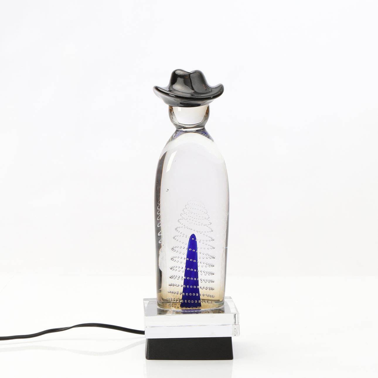 Art glass, figurine, probably Lars Sestervik, unsigned.