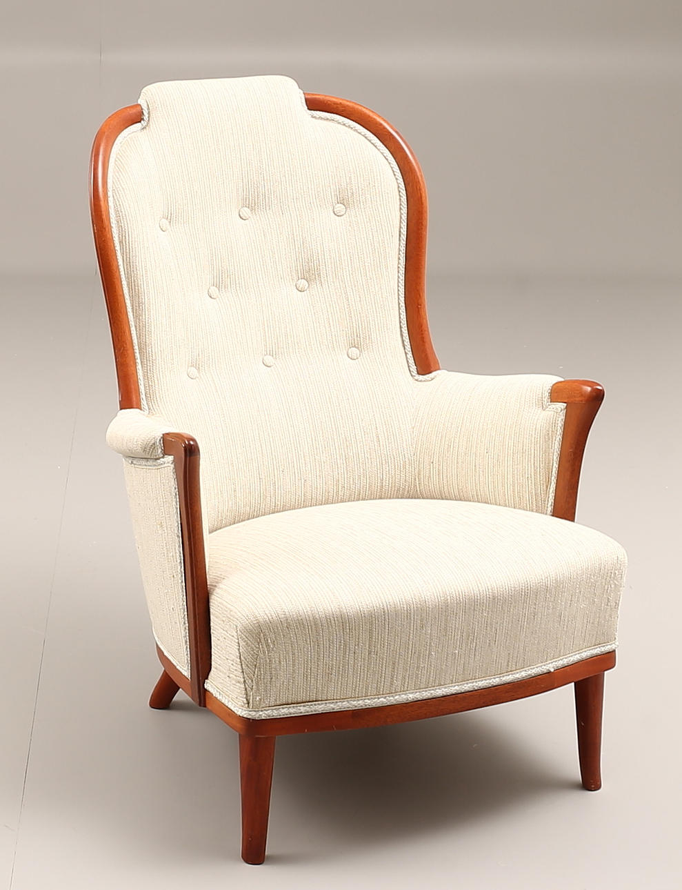 FÅTÖLJ, "Vår fru", Carl Malmsten.