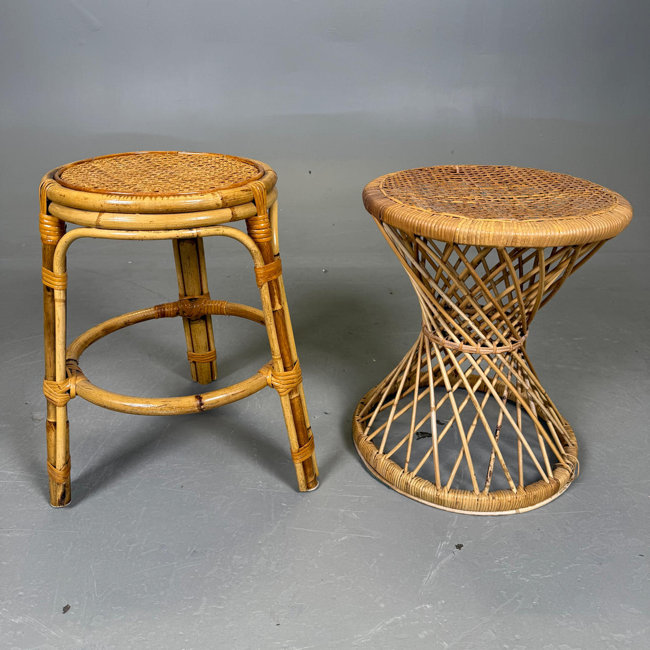 Two pedestals, 20th century.