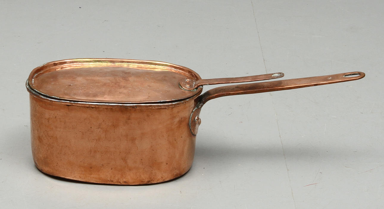 FISKGRYTA, koppar, 1800-tal.