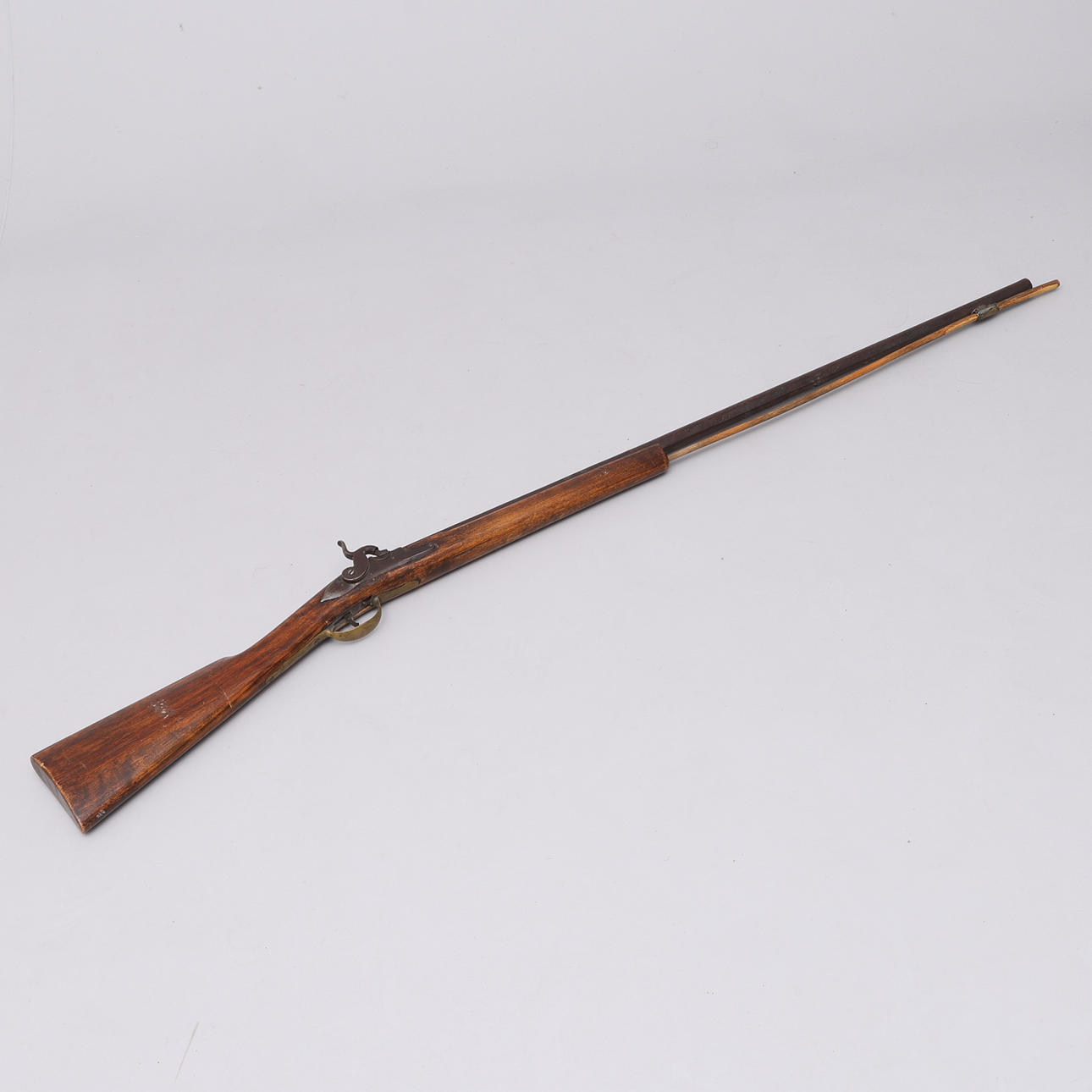 BATTLE-LOCK RIFLE, CONVERTED FROM FLINTLOCK.