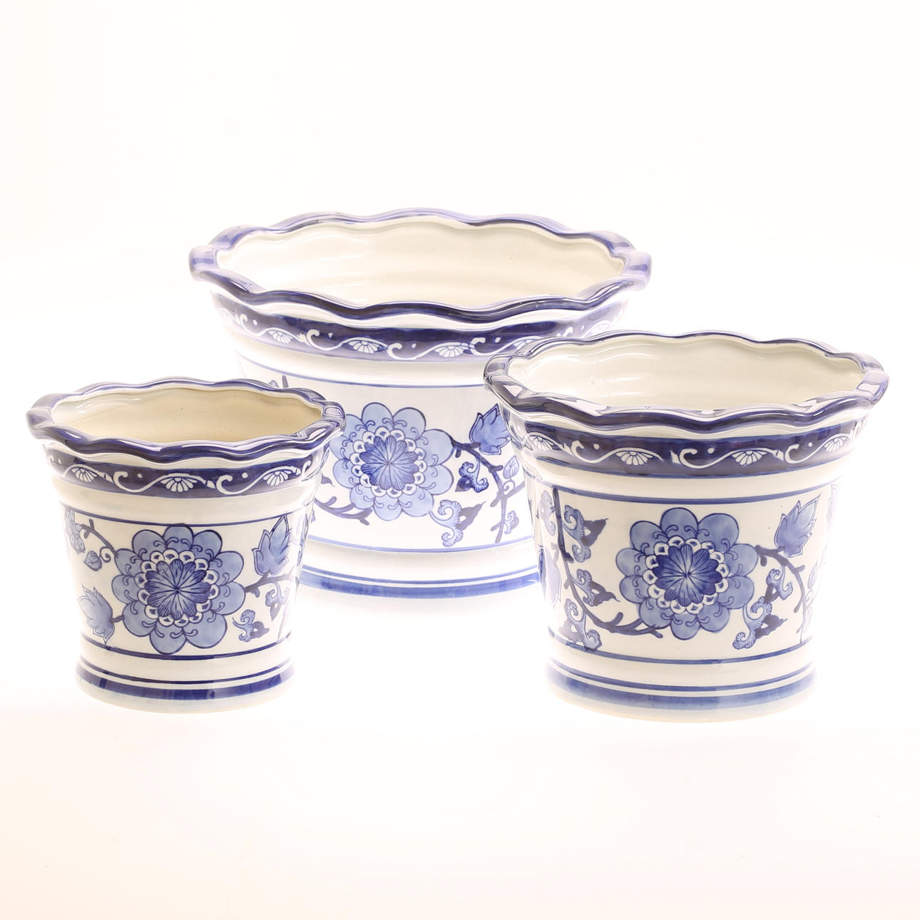 OUTER LINING, 3 pieces, porcelain, contemporary.