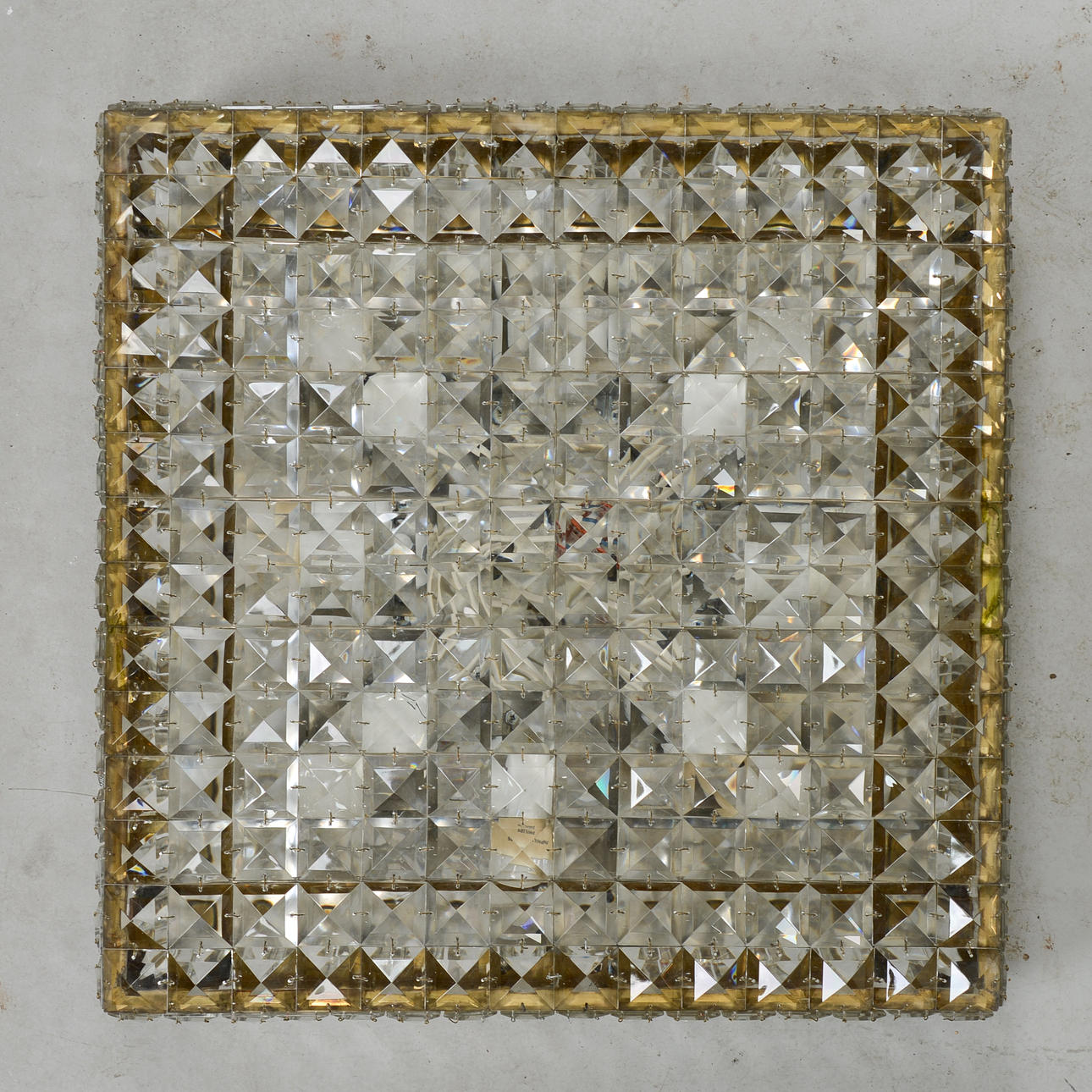 A ceiling plafond, second part of the 20th century.