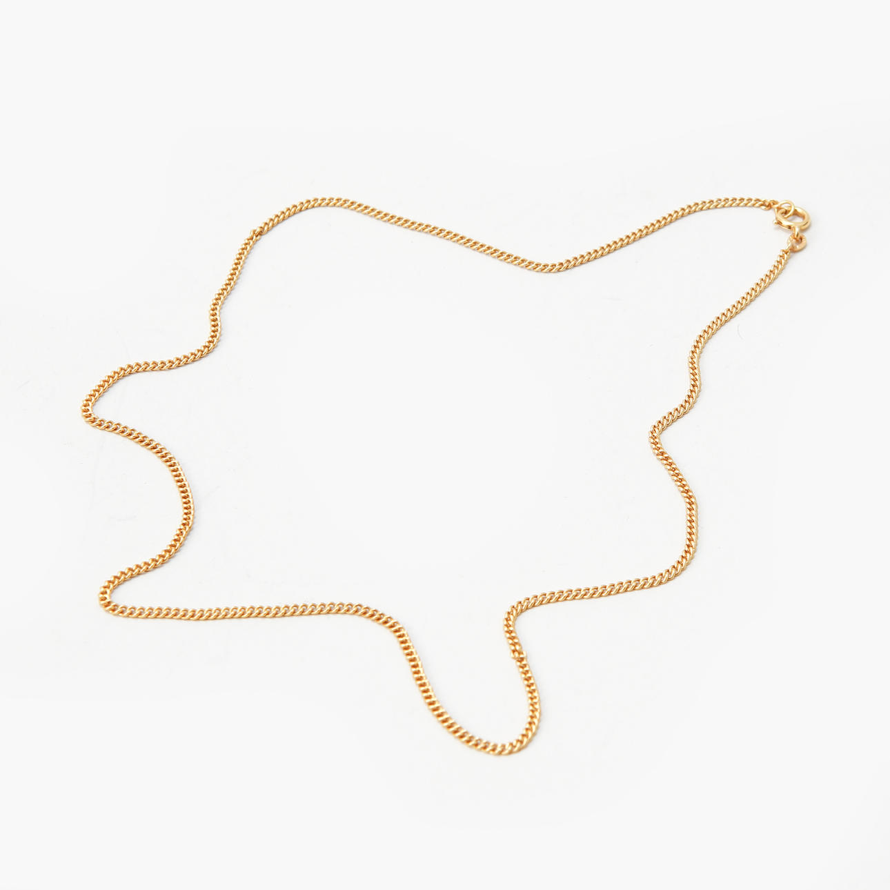 HALSKEDJA, 18k guld. Vikt ca 6,4 g.