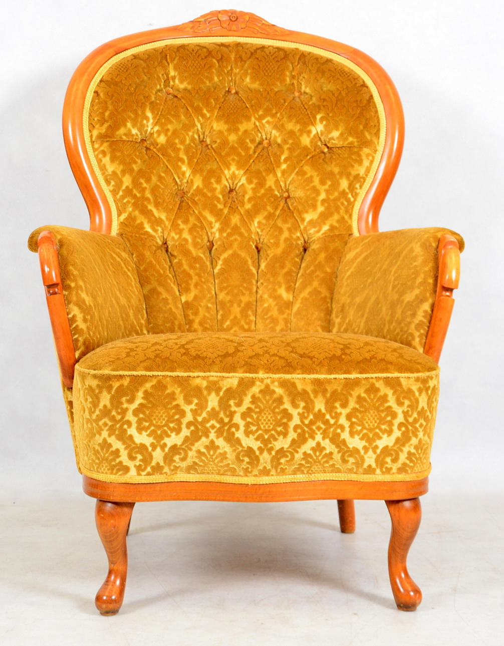 FÅTÖLJ, nyrokokostil, 1900-tal.