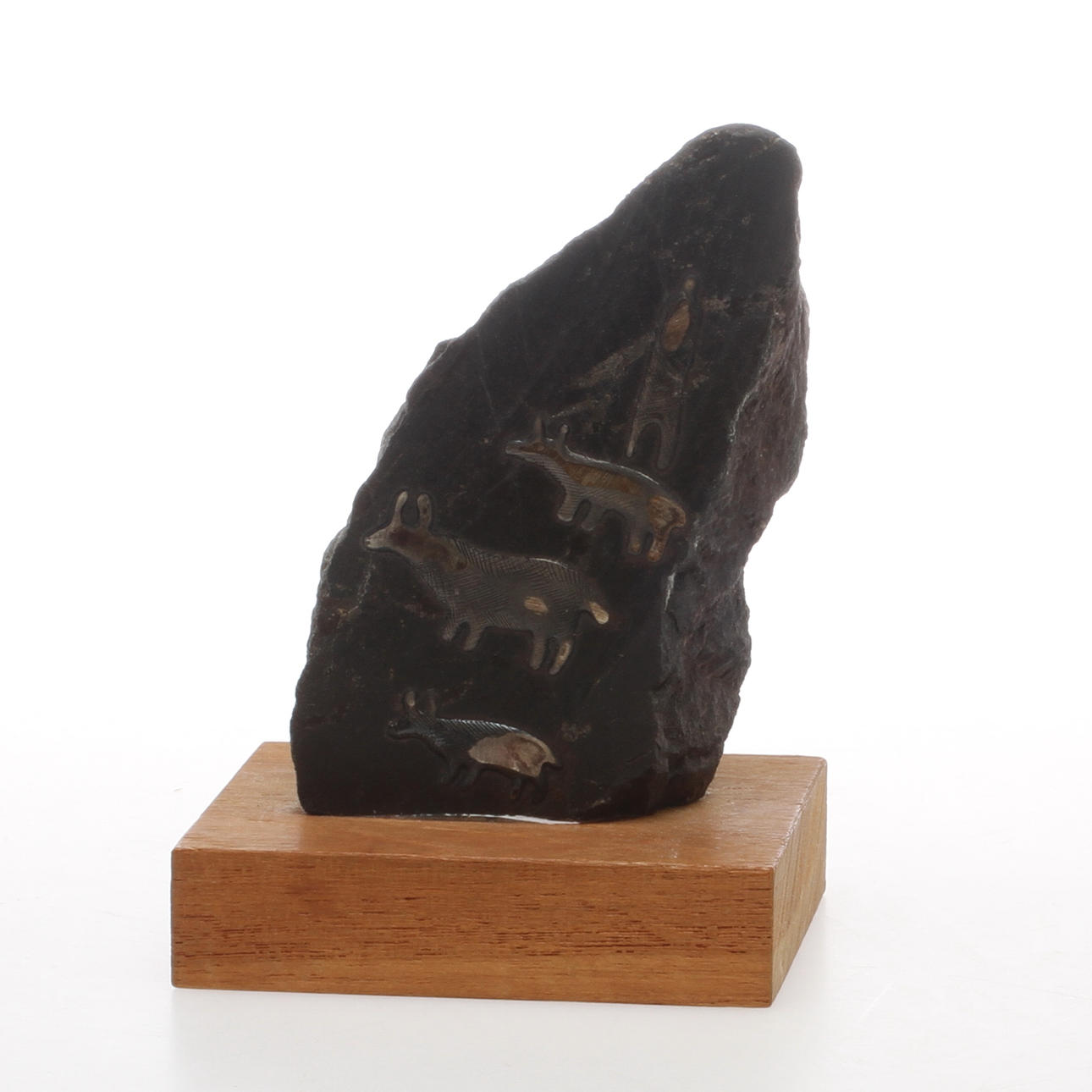 BÖRJE SKOHG. Skulptur, sten, signerad.