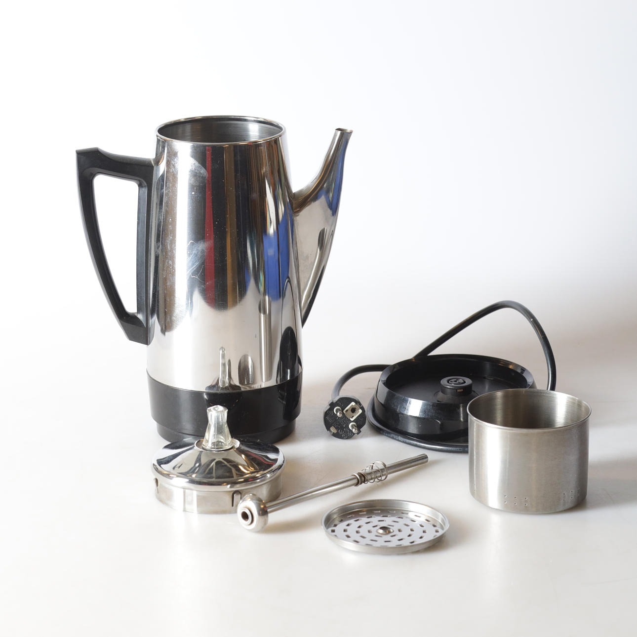 PERKULATOR, c3, rustfrit stål.