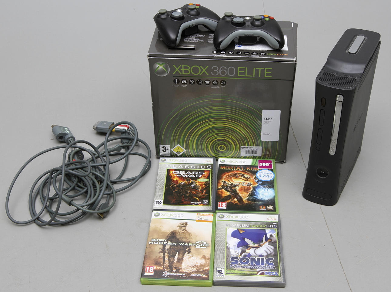 SPELKONSOL, X-BOX 360, Elite, 120gb hdd.