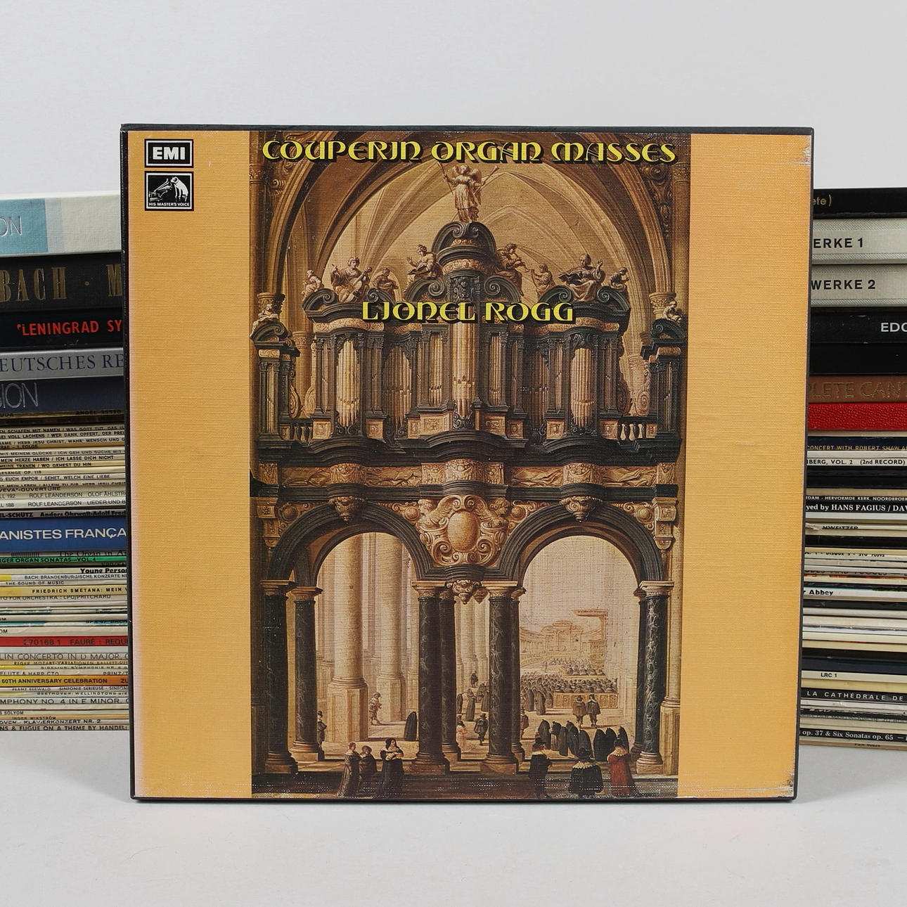 VINYLPLADER, parti, ca. 75 lp-diske + 14 kasser.