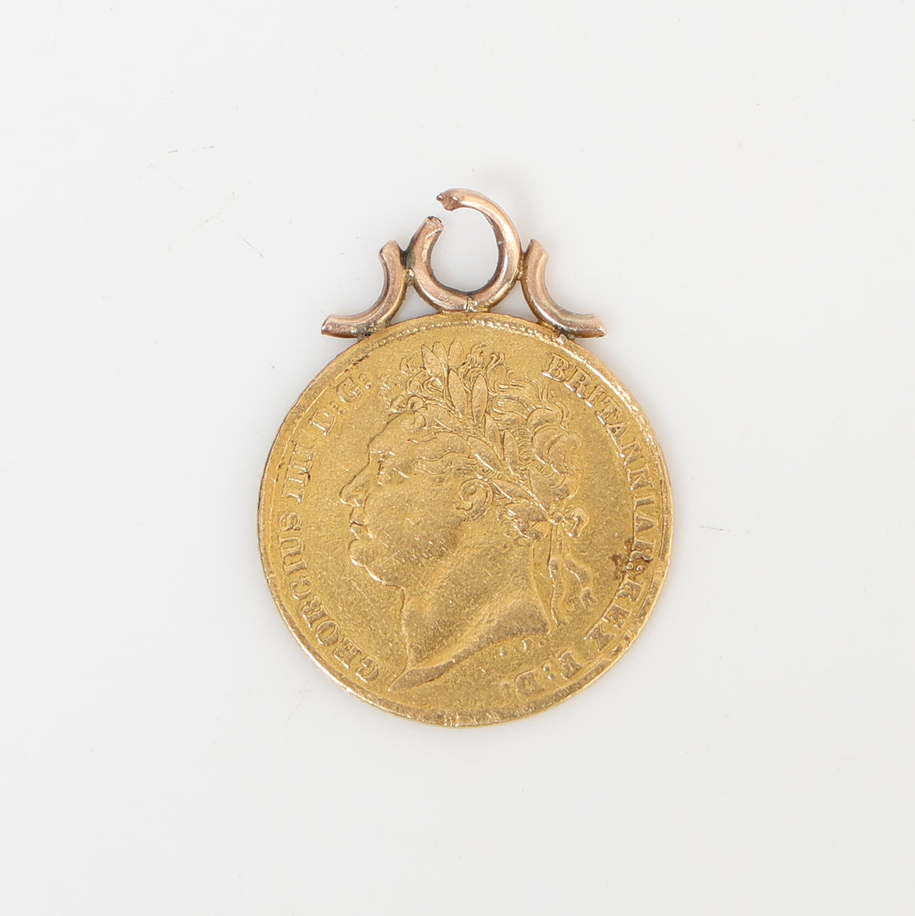 A GEORGE IV HALF SOVEREIGN, 1824.