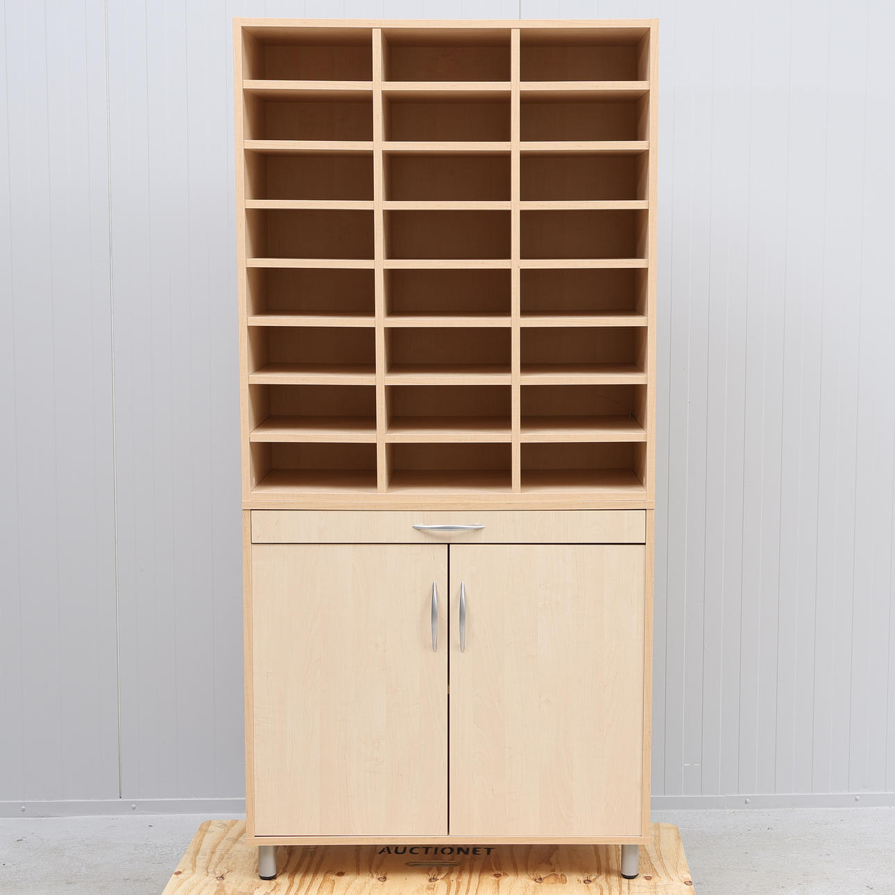 FILING CABINET WITH DESK, CONTEMPORARY.