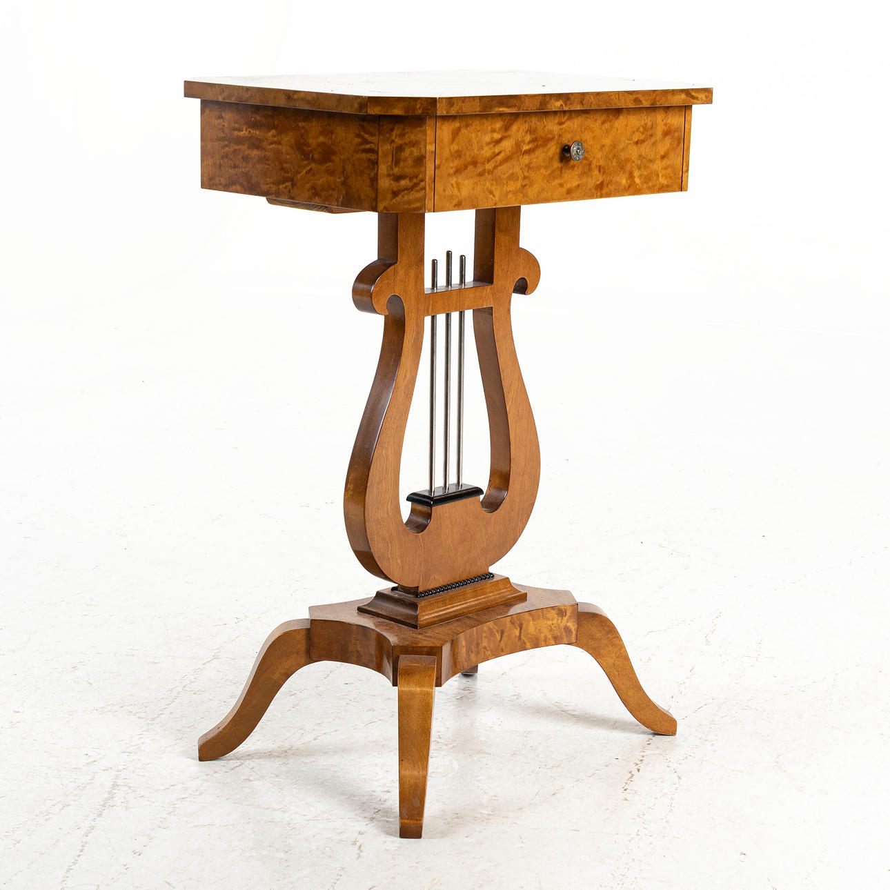 A 19th century Karl Johan-style lyre table. Furniture - Other - Auctionet