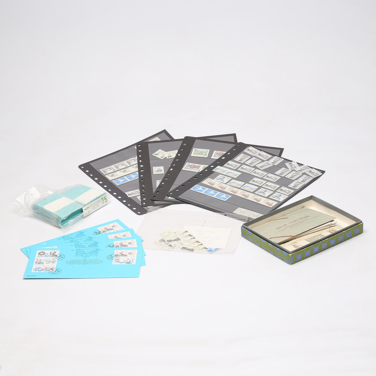 STAMPS, inter alia unstamped.