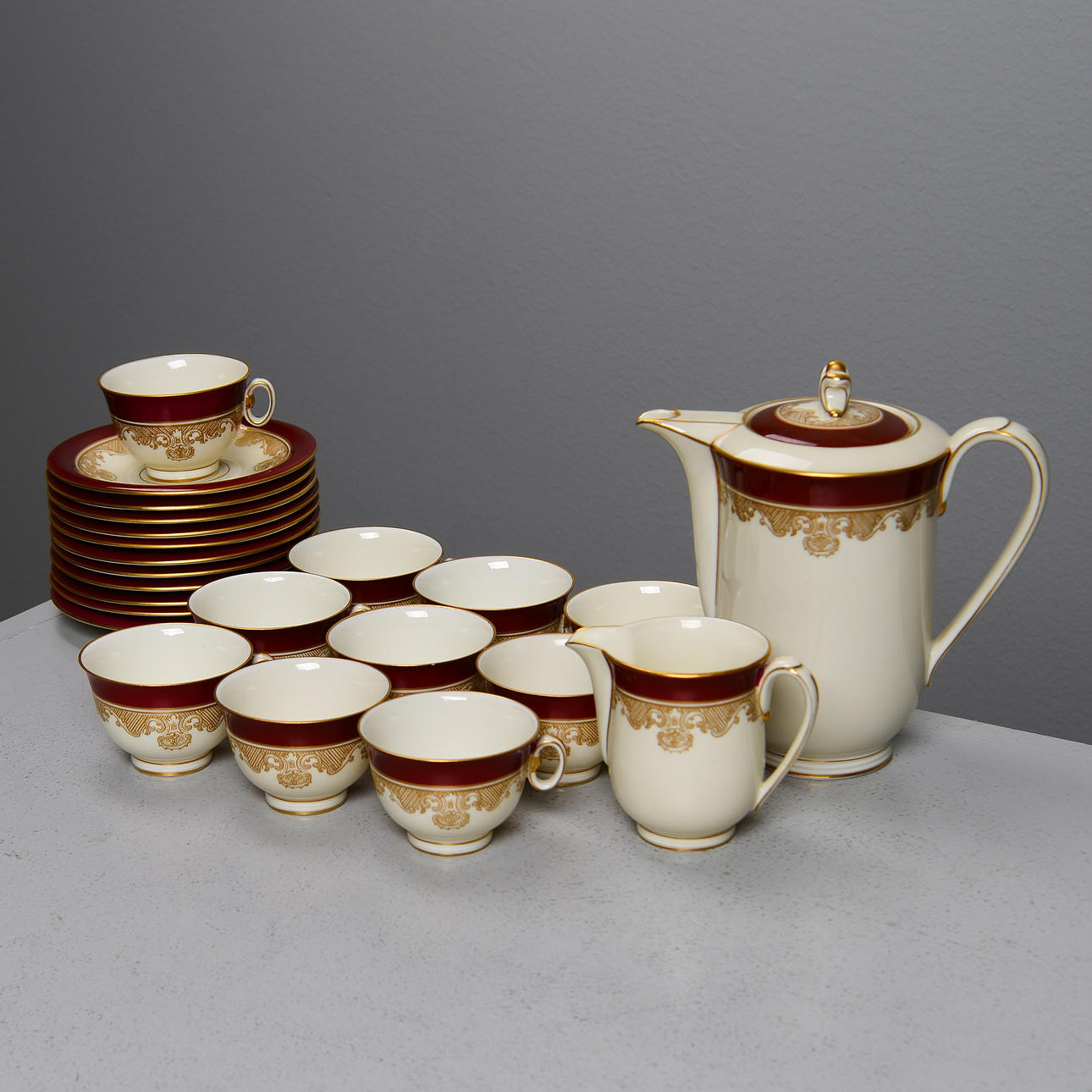 COFFEE SET for 10 persons, Pirkenhammer.