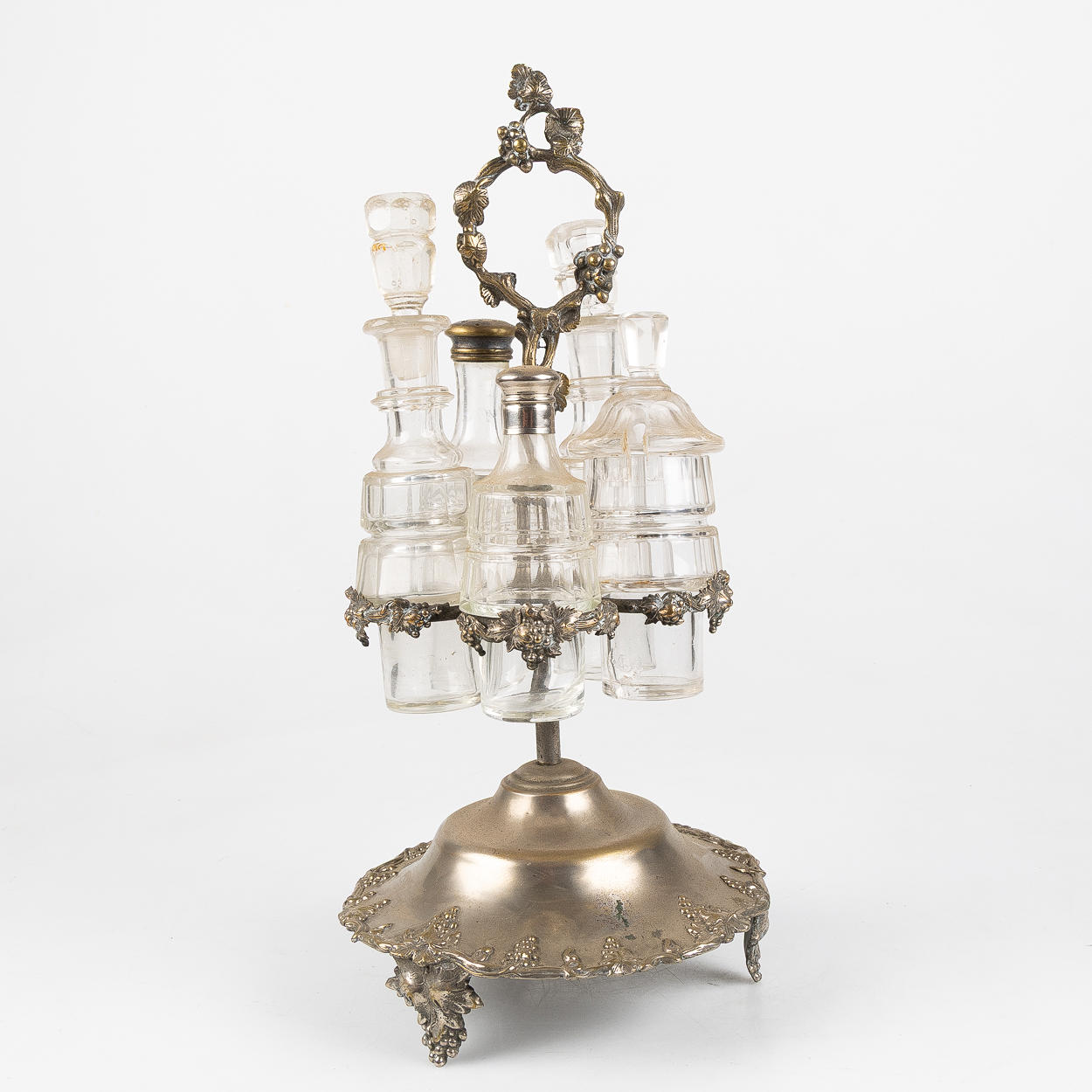 TABLE SURTOUT, Rococo style, metal, circa 1900.