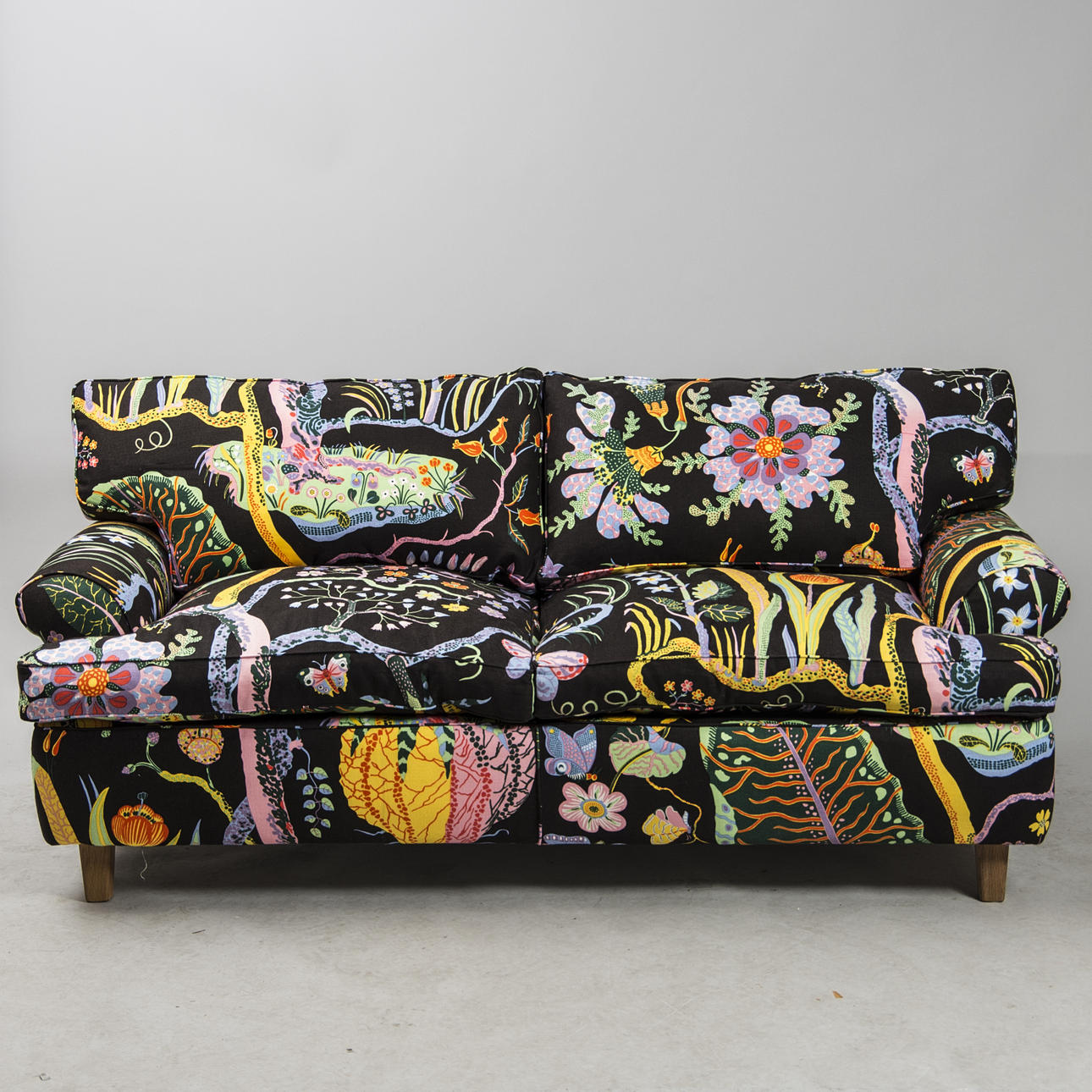 SOFFA, 3-sits, klädd i Josef Frank-tyg, Fogia.