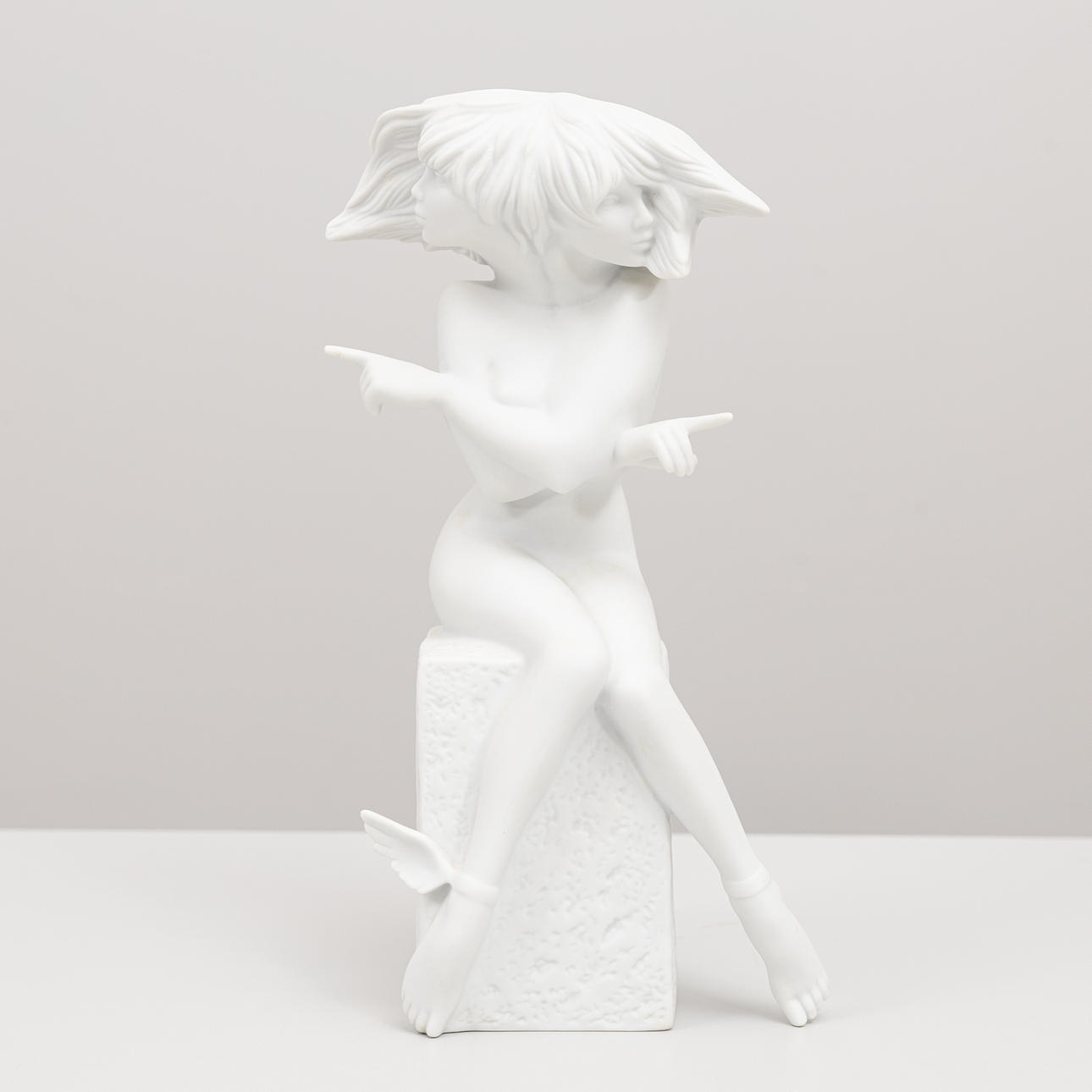 FIGURE, zodiac sign, “GEMINI” pariah Royal Copenhagen. Ceramics