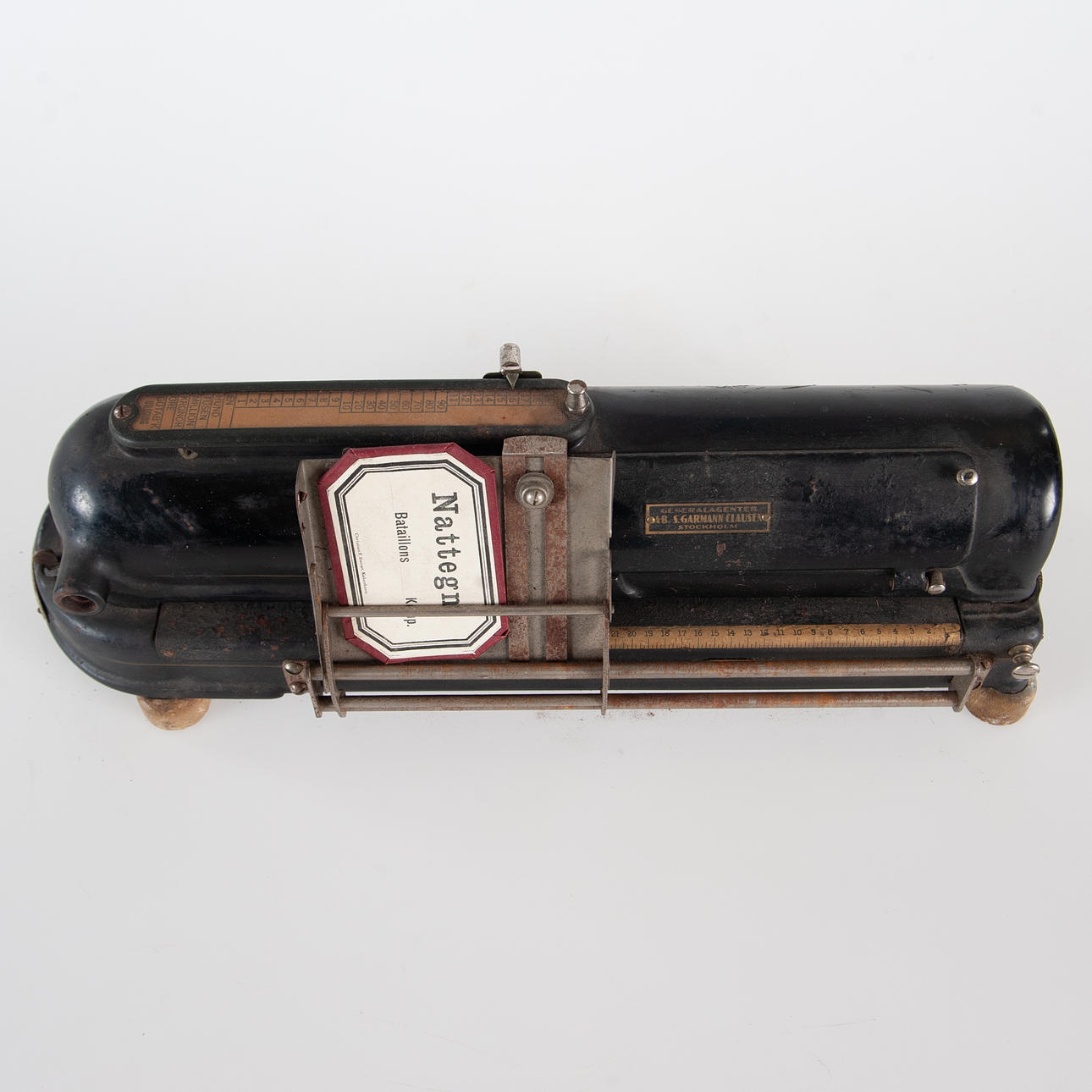 A CHEQUE PRINTER, “The Protectograph”, USA, 1920s.