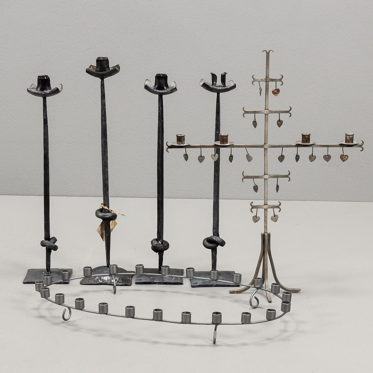 CANDLESTICKS FORGING.