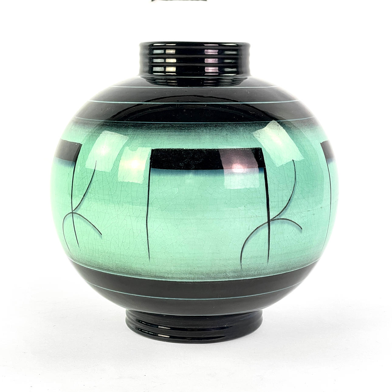 ILSE CLAESSON, a Rörstrand vase, Series V, 1930s. Stamp signed.