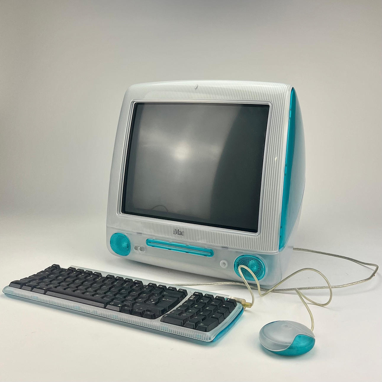 COMPUTER, Apple iMac G3/350, Blåbær.