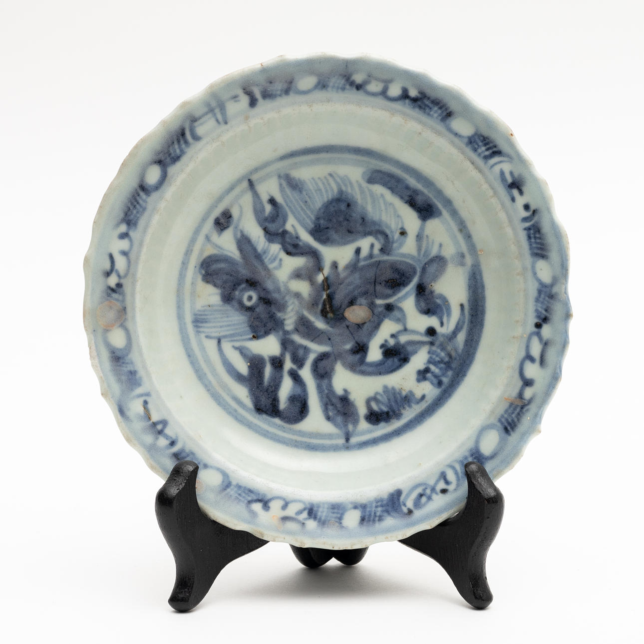 A plate, porcelain, China, Ming.
