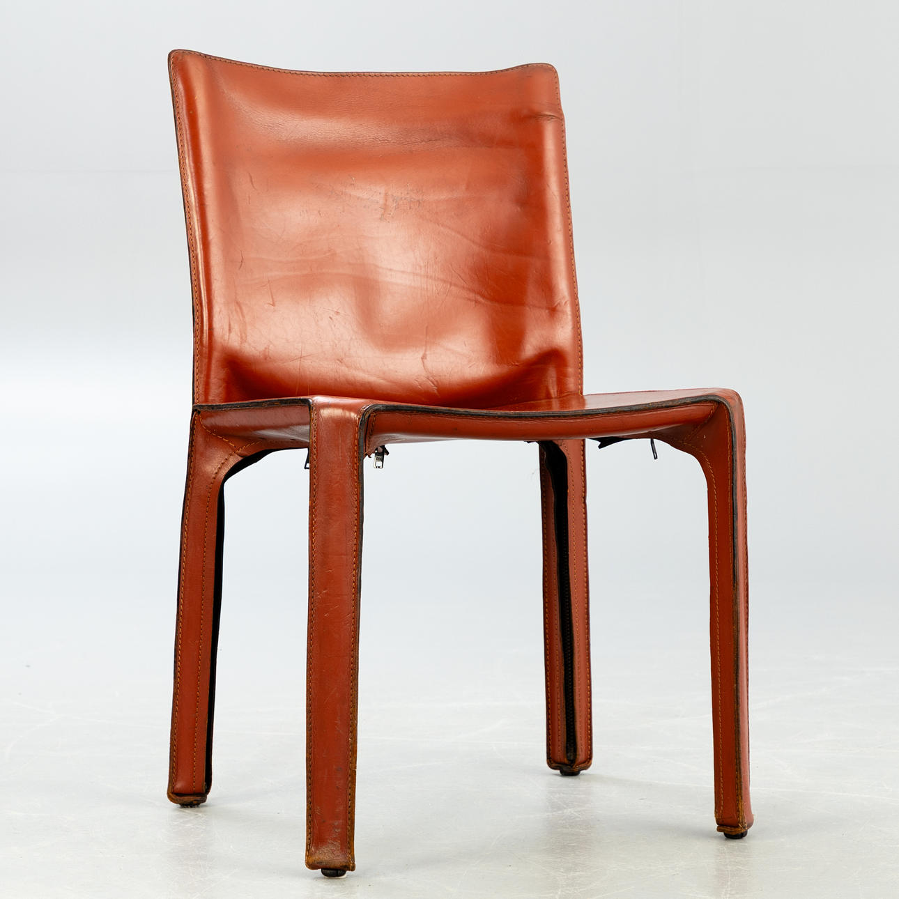 MARIO BELLINI. Cassina. Læderstole model '412 Cab'.