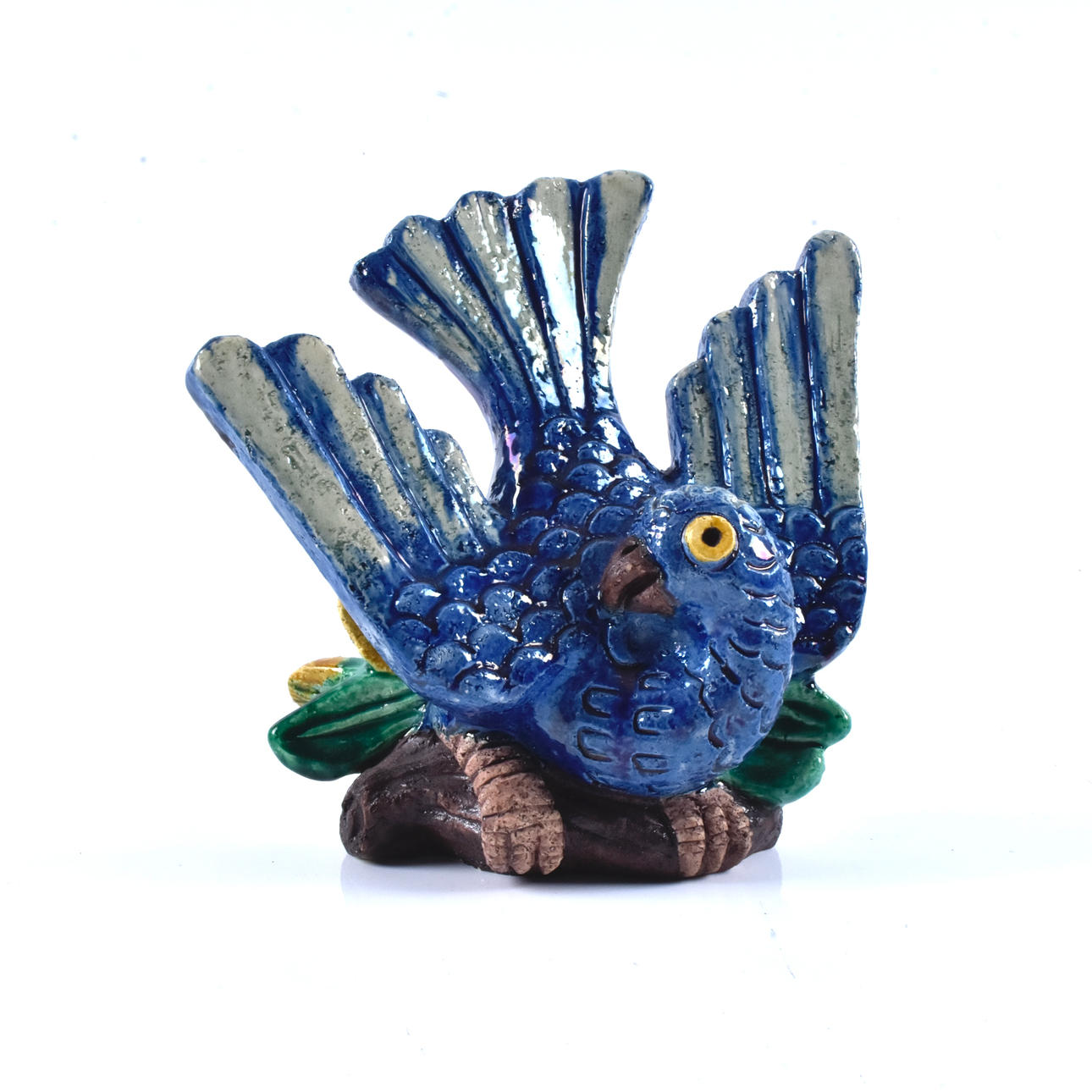 GUNNAR NYLUND. sculpture, chamotted stoneware, bird.