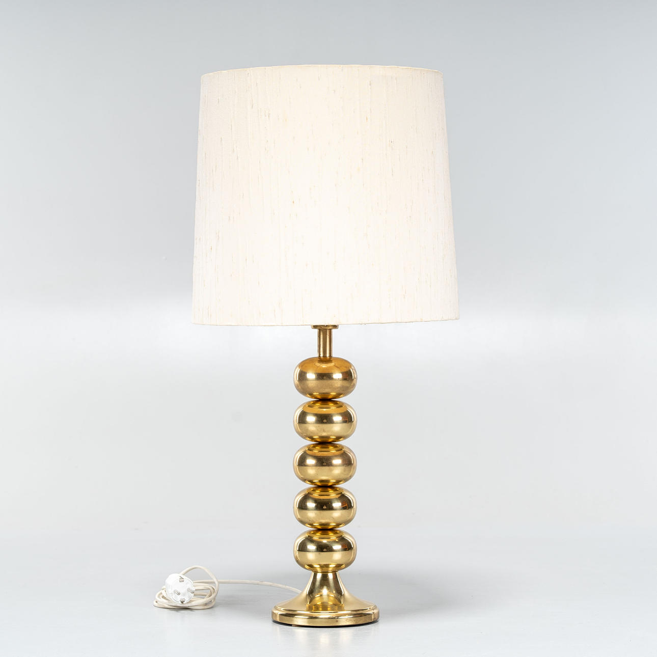 UNO DAHLÉN. A 1970s brass table lamp, “Aneta”.