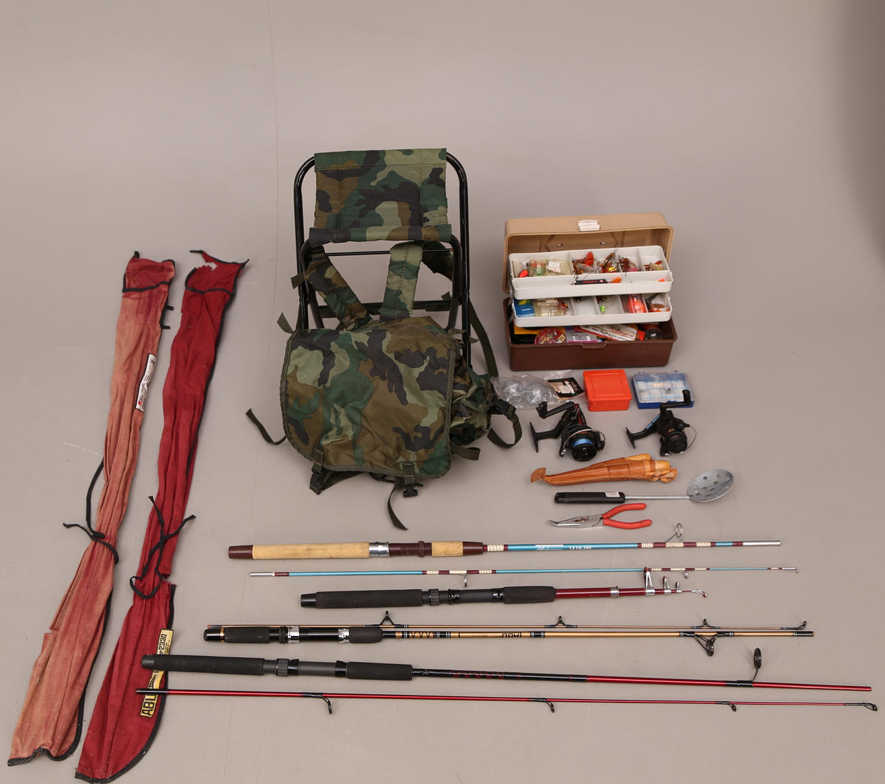 FISKEUTRUSTNING, ett parti, sent 1900-tal.