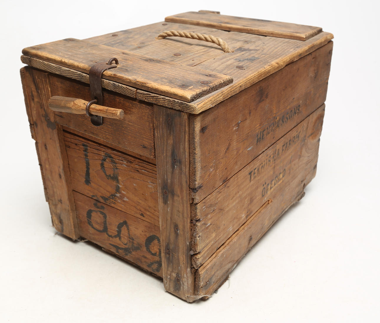 WOODEN BOX, Örebro, Tekniska.