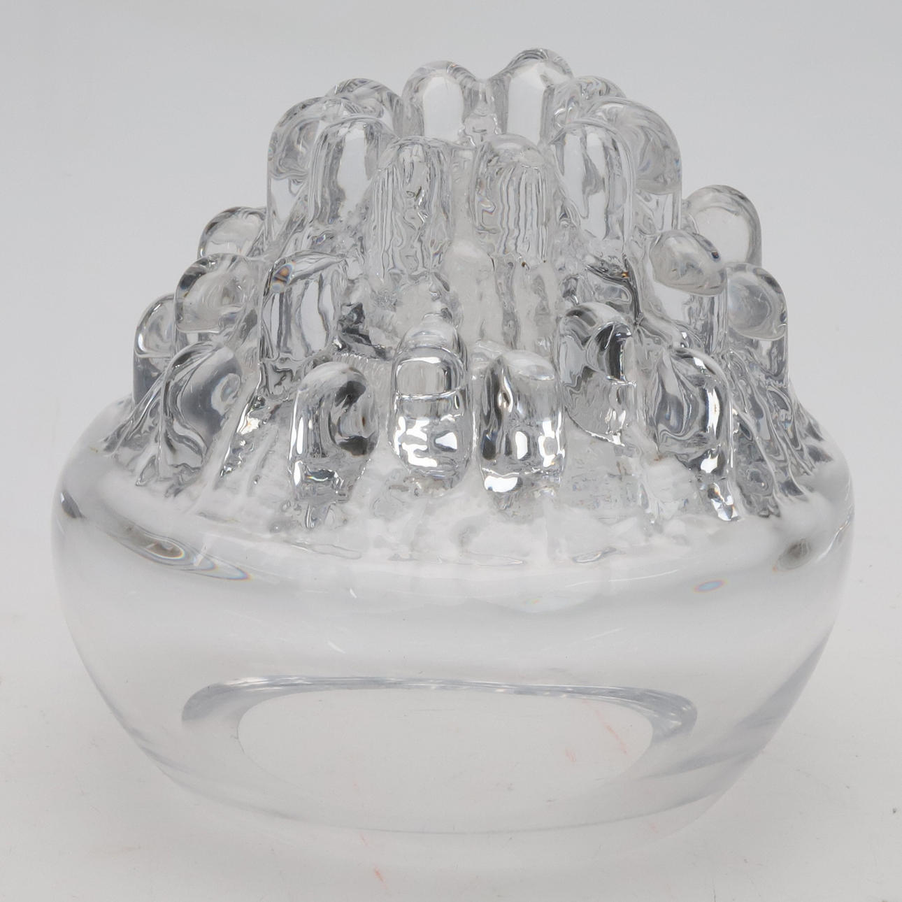 VON WÄRFF. Eine Glaslaterne „Polar“, unsigniert.