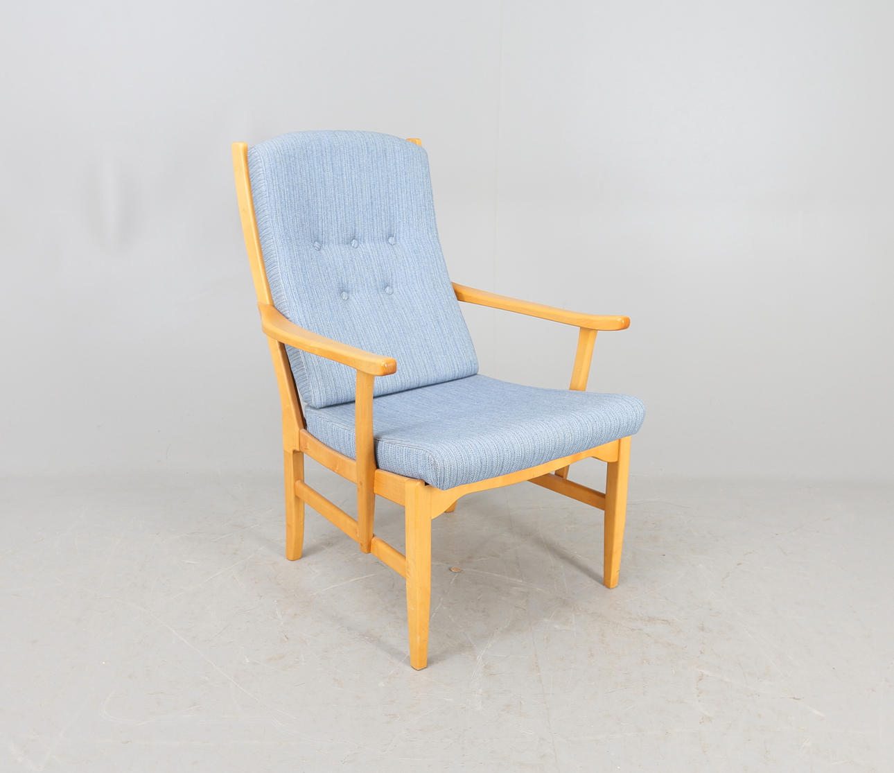 FÅTÖLJ, "Ulfåsa", Carl Malmsten, 1900-tal.