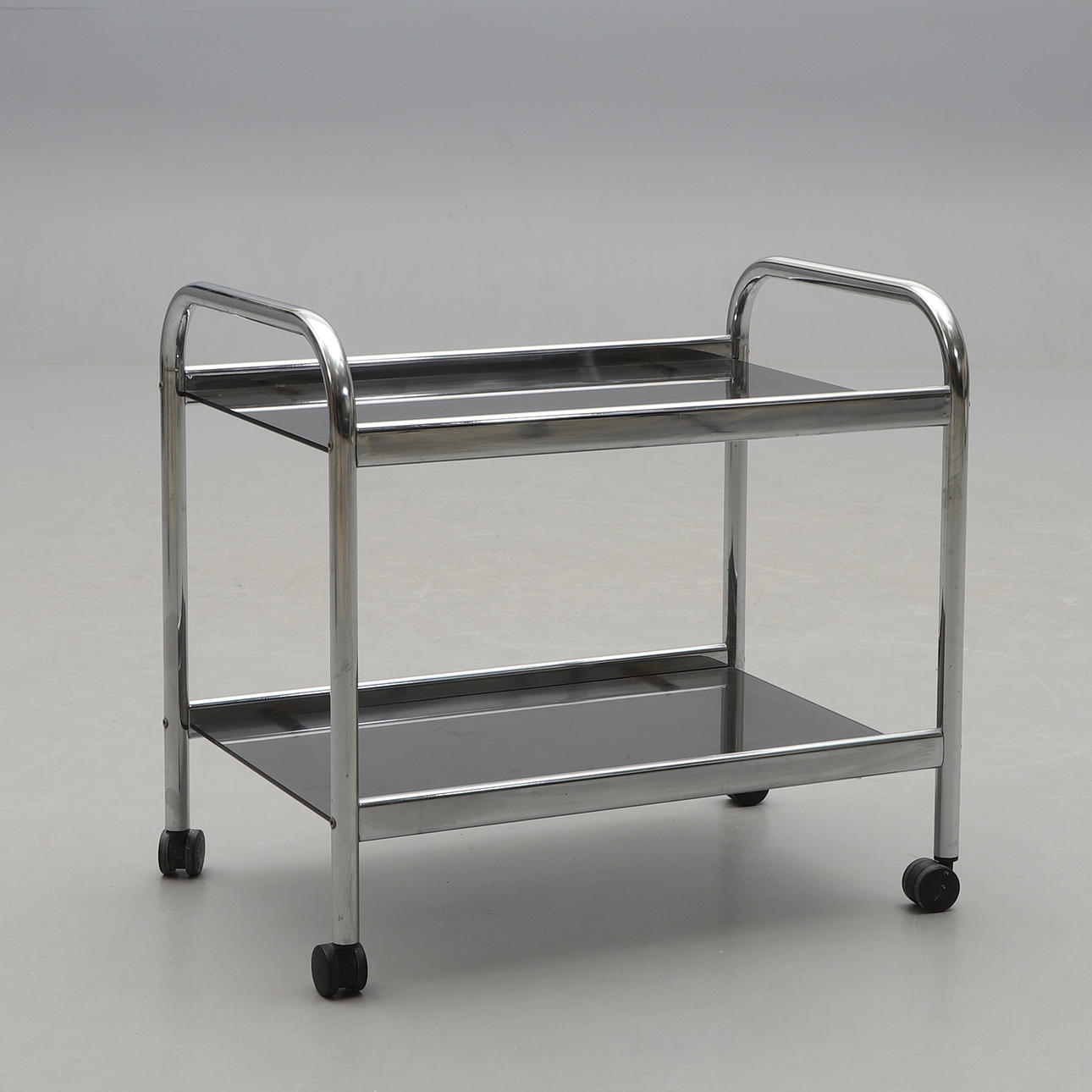 A 1980 IKEA 'General/Voss' rolling table.