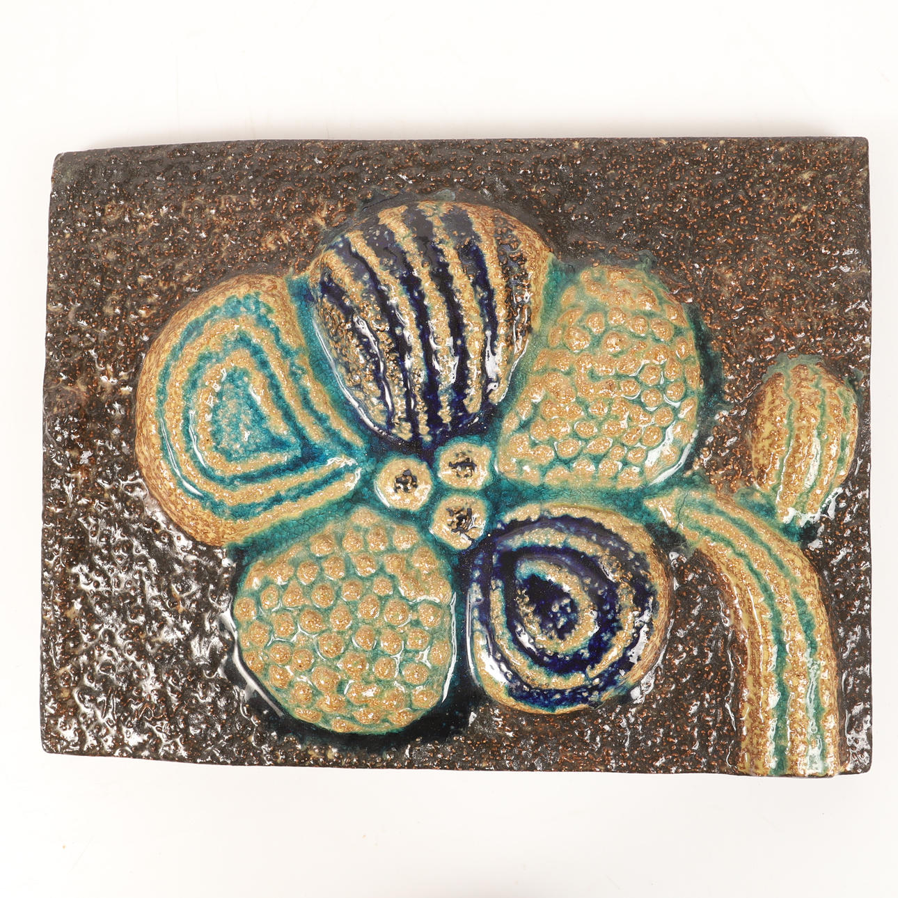 STONEWARE WALL RELIEF, Søholm, Denmark.