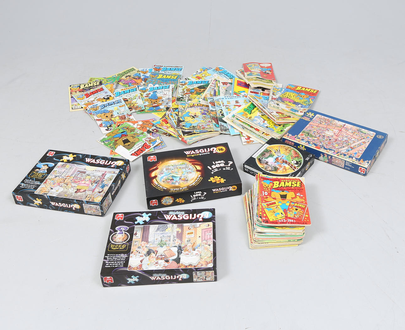 BAM MAGAZINES and PUZZLES.