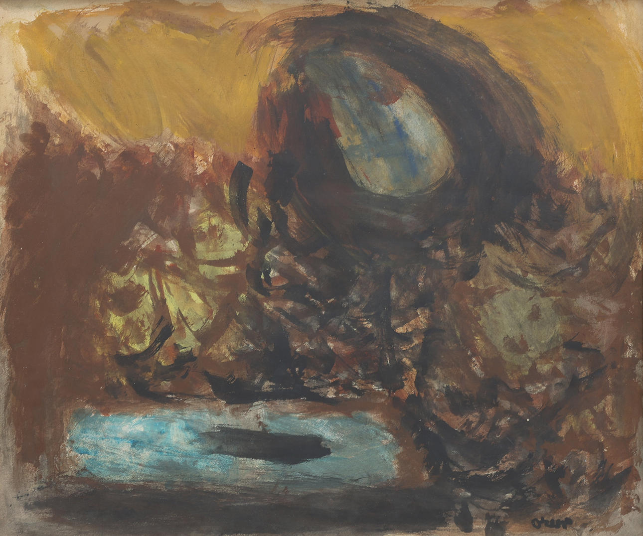 BENGT ORUP. “HEATED LANDSCAPE”.