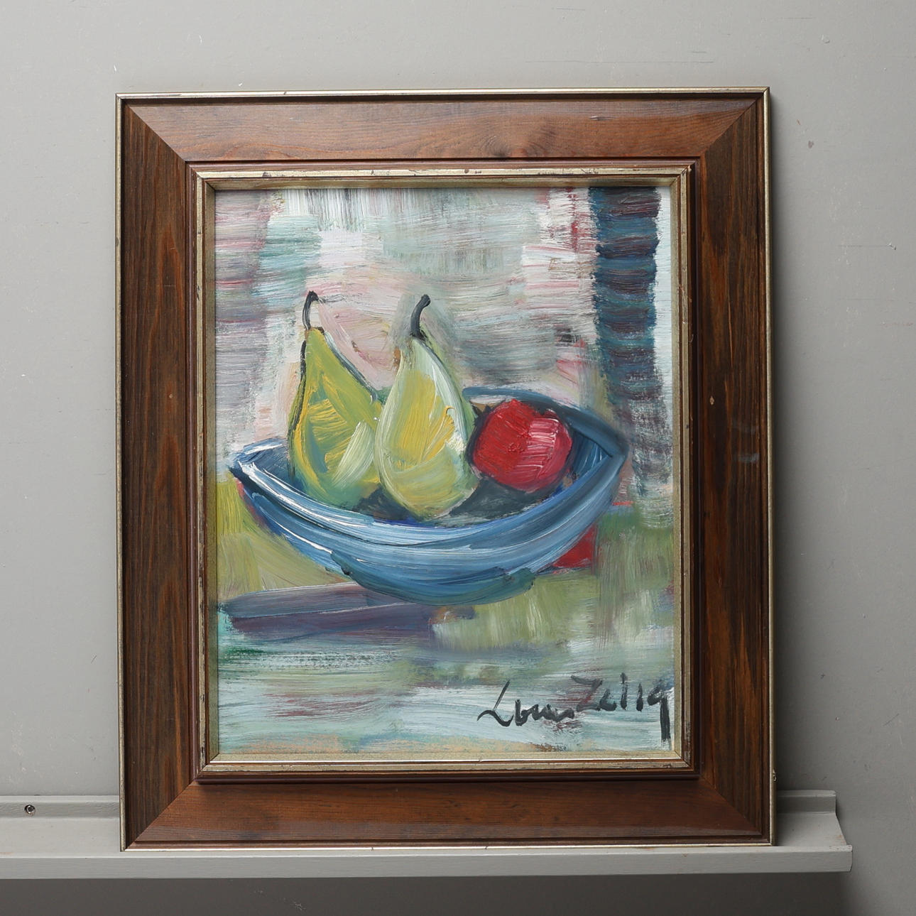 LOUIS ZELIG, oil, signed.