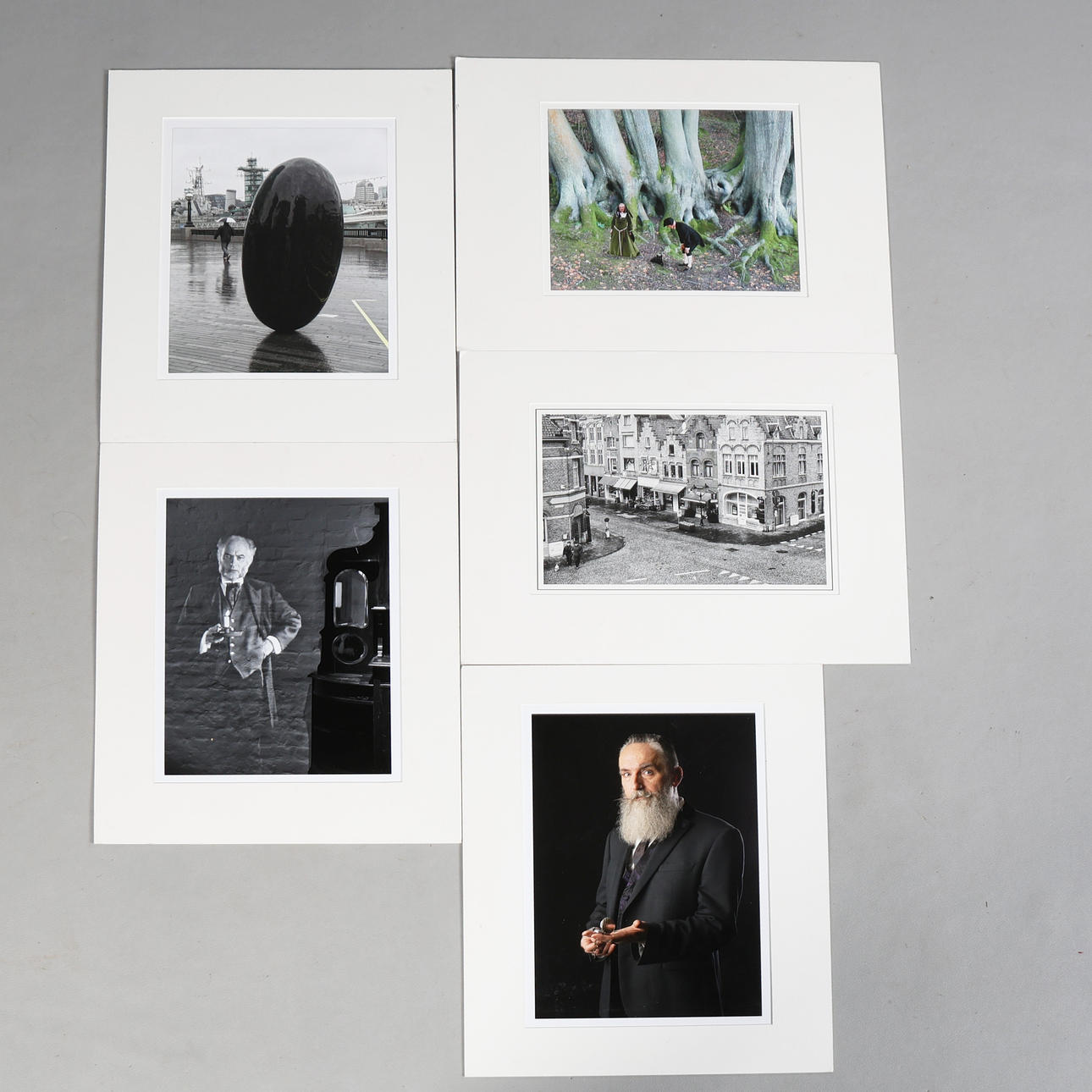 DAVID RYLAND ARPS. FIVE PHOTOGRAPHS (5).