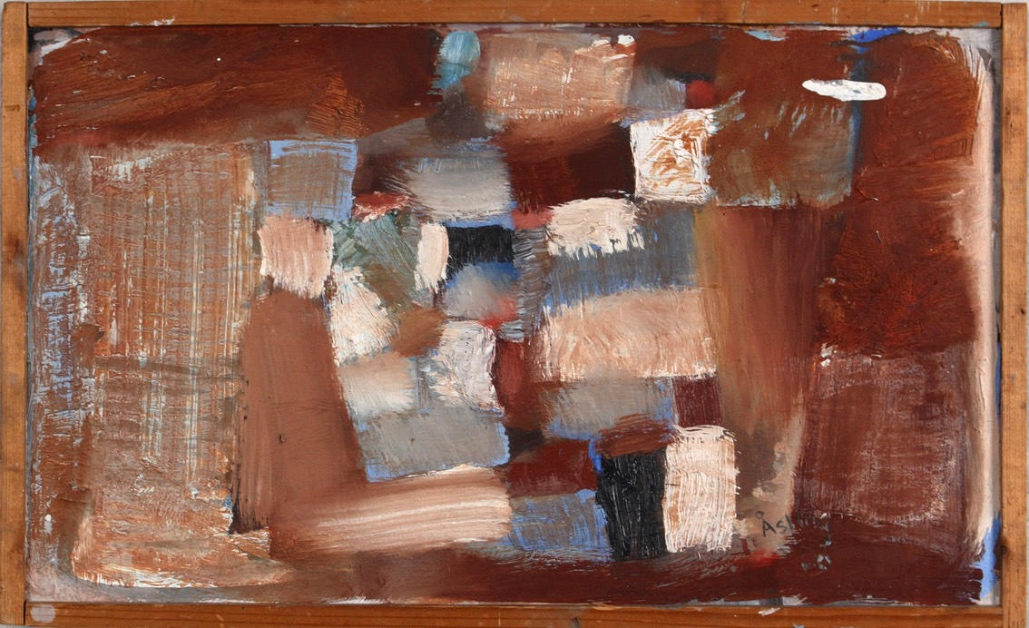 LENNART ÅSLING. Oil on canvas.