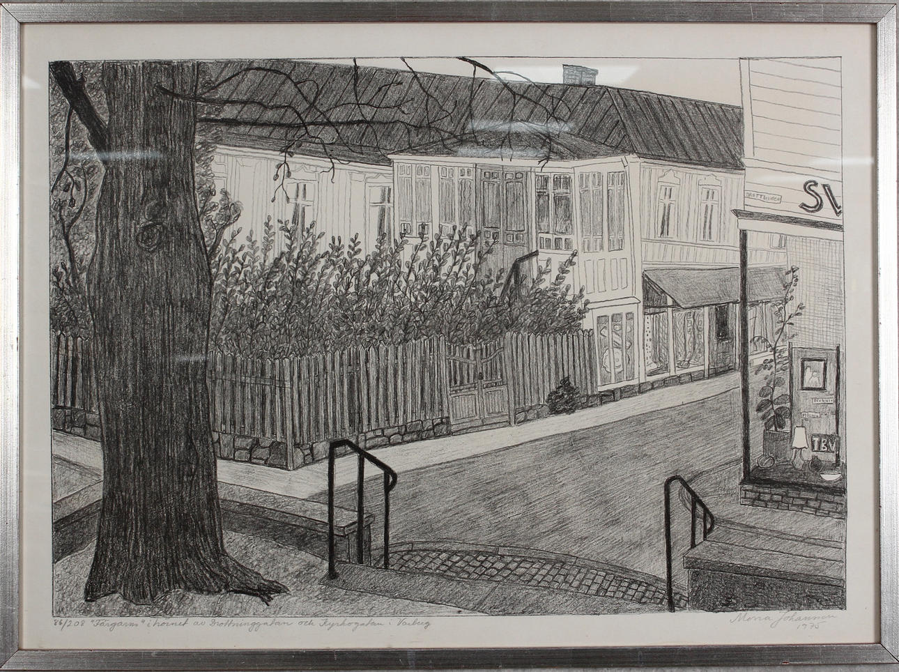 MONA JOHANSSON. lithograph.