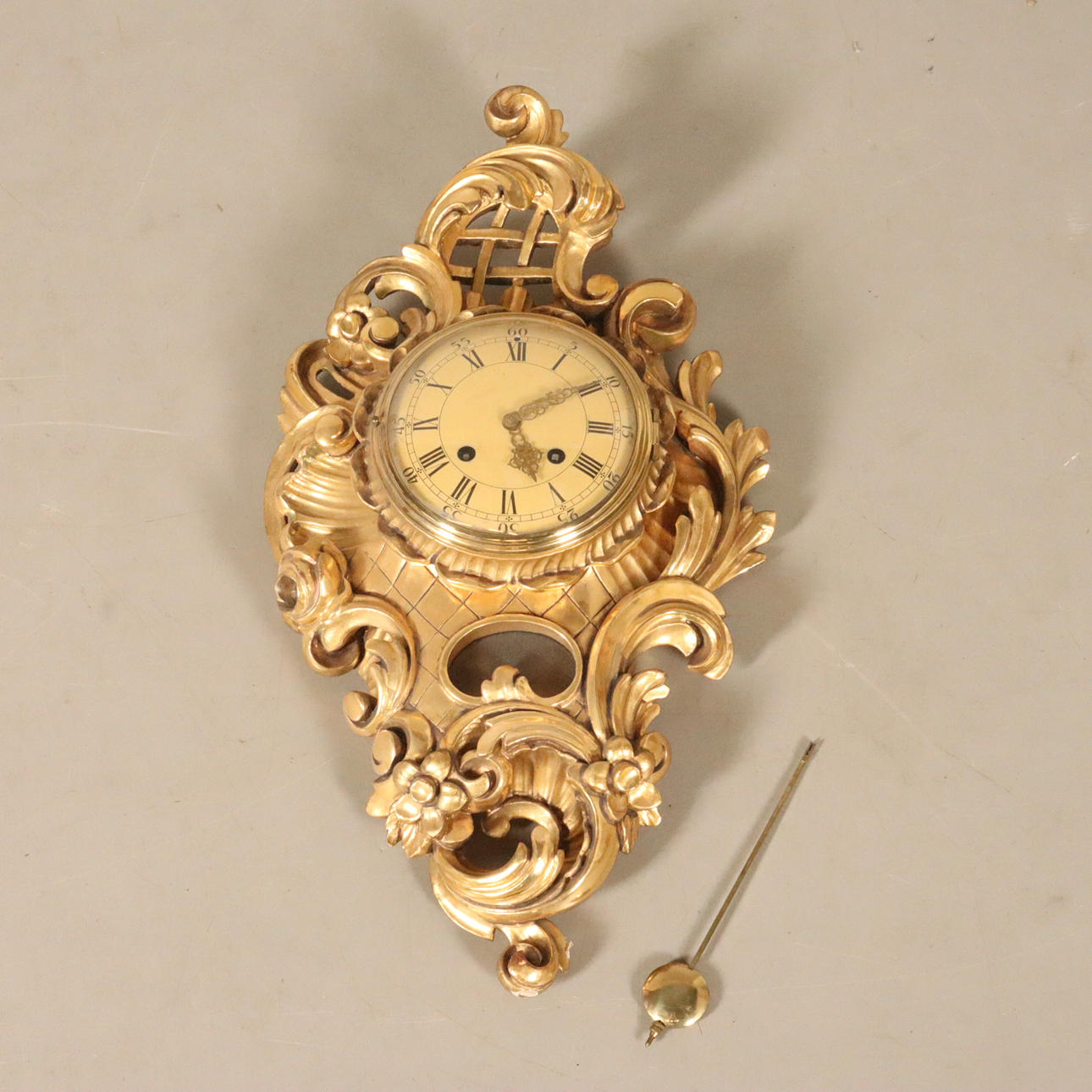 WALL CLOCK, gilt Westerstrand.