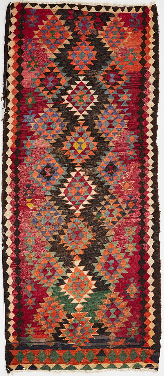 ORIENT CARPET, Kelim, geometric decor.