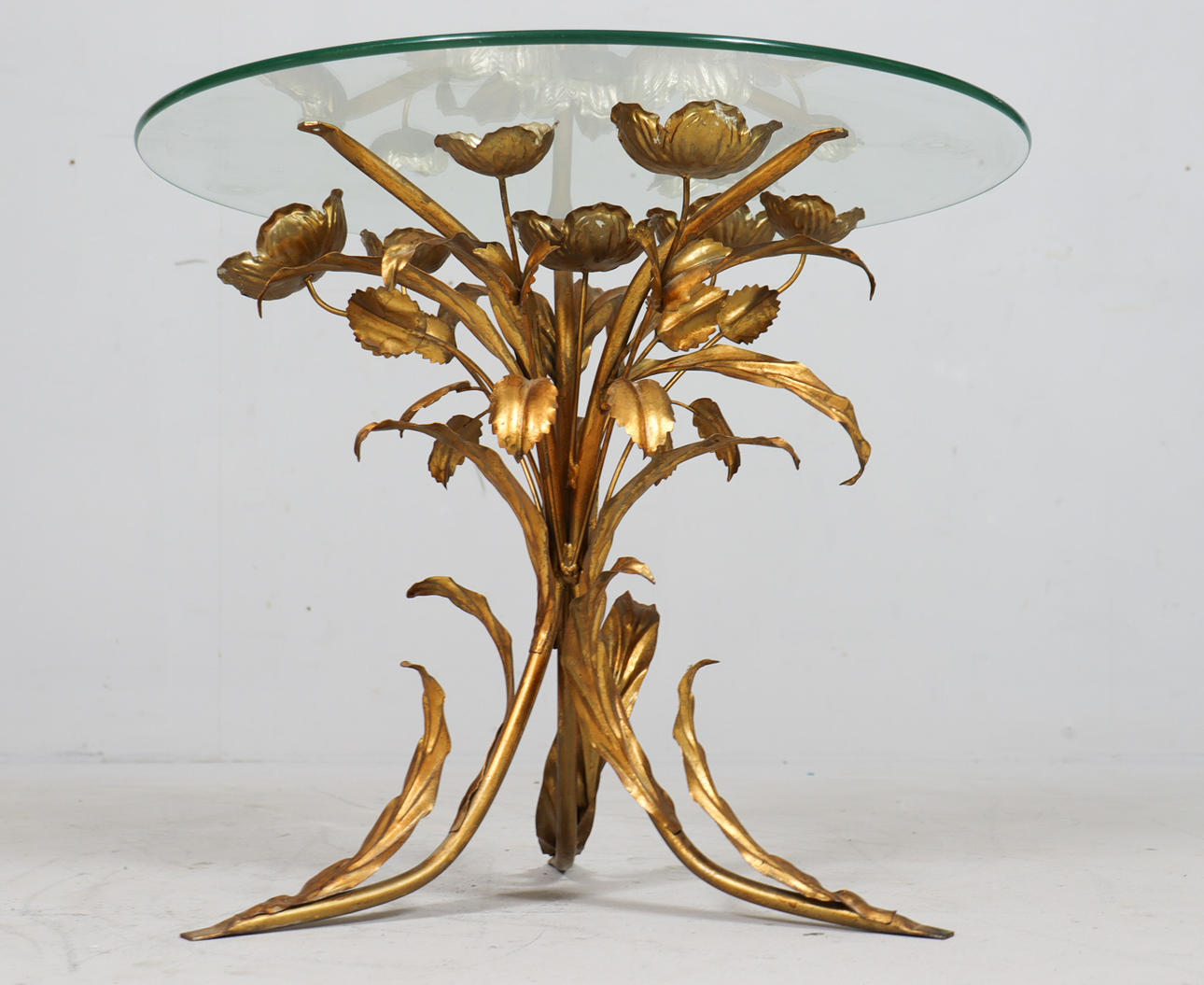 HANS KÖGL. Side table/coffee table, 1970s/Hollywood Regency.