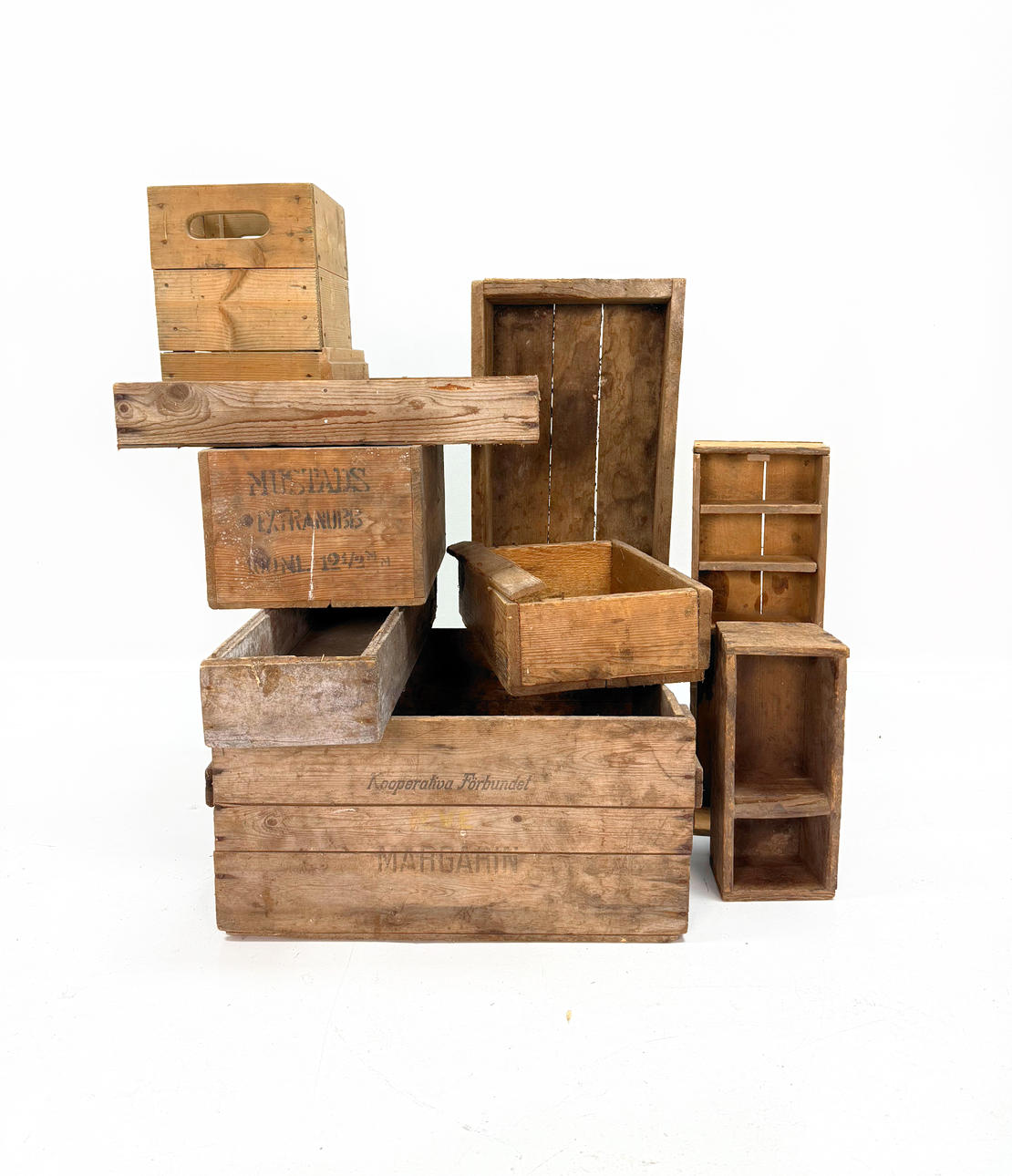 Trækasser - Svensk allmoge.