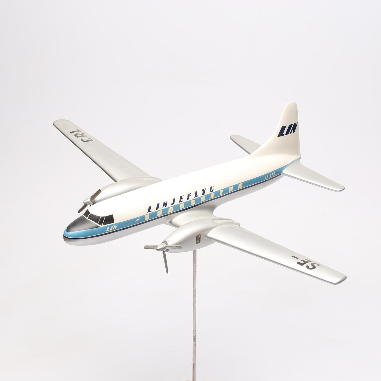 AIRCRAFT MODEL, line flight Rolls Royce, SE-CRL.