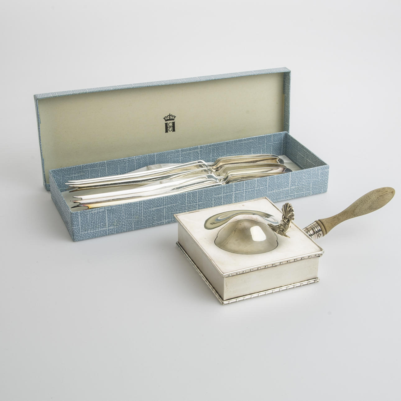 HUMMERGAFFLAR SAMT BACONDISH, nysilver.