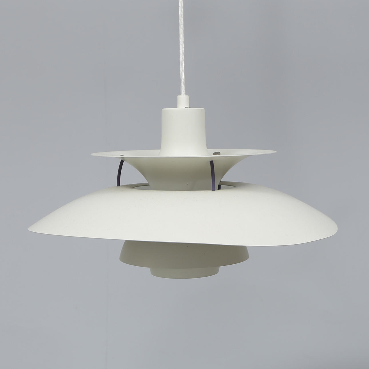POUL HENNINGSEN. Ceiling lamp, “PH5 “, white.