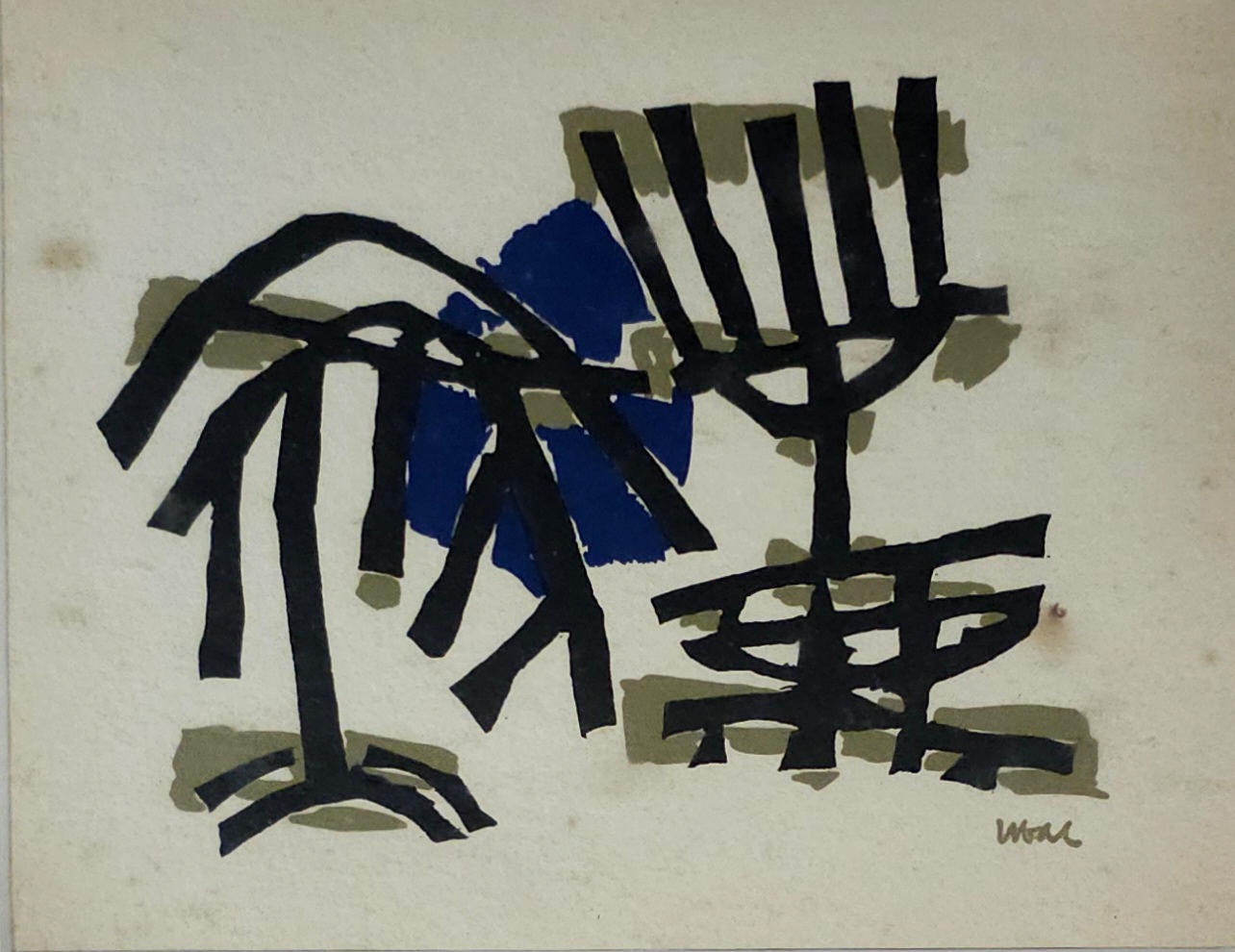 AFTER RAOUL UBAC (1910-1985). Lithograph on paper.